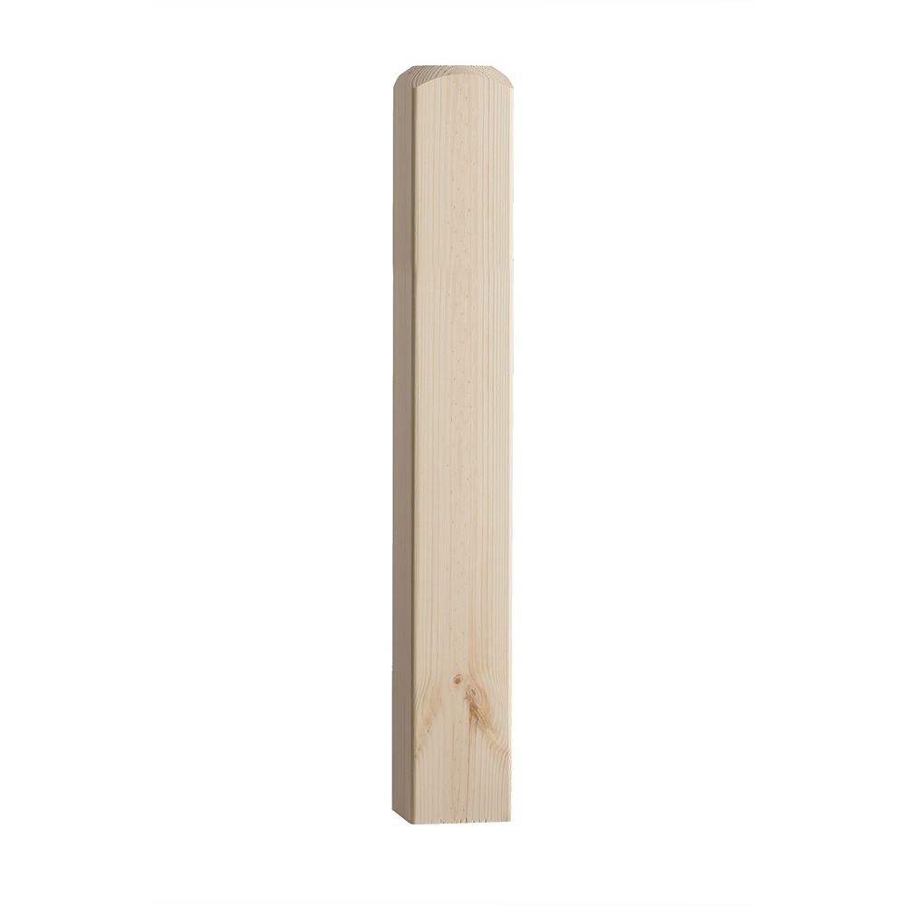 Pine Newel Base 700mm